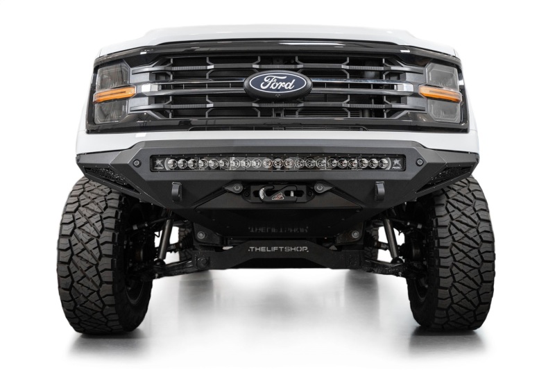 Ford F-150 Bumper - Front - Addictive Desert Designs - Stealth Fighter - Hammer Black - 2024+